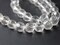 30 10mm Clear Crystal Faceted Round Beads Crystal Glass Beads Full Strand